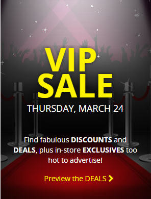 Best Buy VIP Sale In-Store and Online (Mar 24)