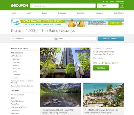 Groupon Today Only - Extra 10 Off Hotels & Travel Deals Promo Code (Mar 22)