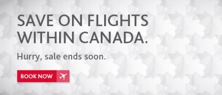 Air Canada Canada Sale (Book by Apr 14)