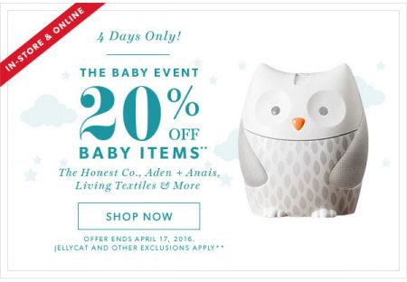 Chapters Indigo The Baby Event - 20 Off Baby Items (Apr 14-17)