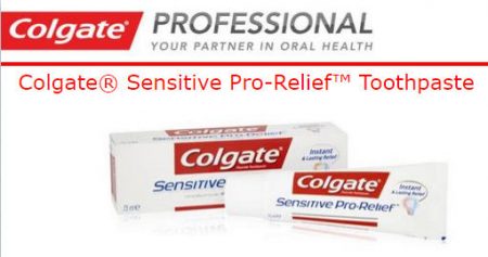 Colgate FREE Sample of Colgate Sensitive Pro-Relief Toothpaste