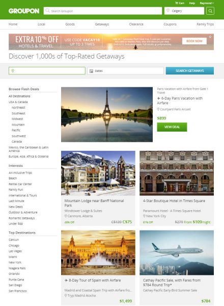 Groupon Today Only - Extra 10 Off Hotels & Travel Deals Promo Code (Apr 19)