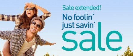 WestJet Sale Extended! No Foolin' Just Savin' Sale (Book by Apr 7)