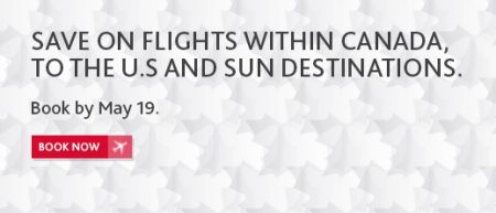 Air Canada Canada, US and Sun Destination Seat Sale (Book by May 19)