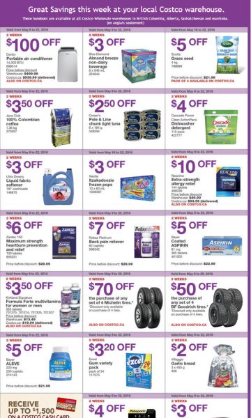 Costco Weekly Handout Instant Savings West Coupons (May 16-22)