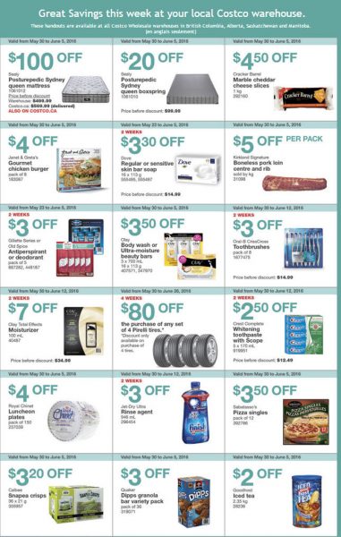 Costco Weekly Handout Instant Savings West Coupons (May 30 - Jun 5)