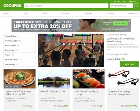 GROUPON Today Only - Up to an Extra 20 Off Promo Code (May 31)