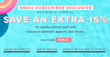 Hudson's Bay Extra 15 Off Promo Code (Until June 2)