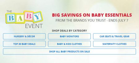 Best Buy The Baby Event (Until July 7)