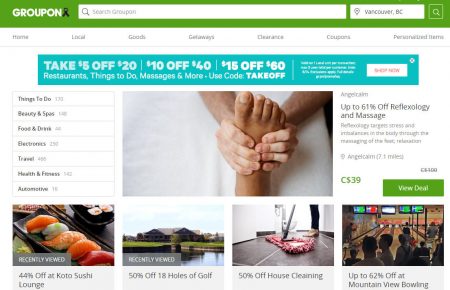 GROUPON Promo Code - Take Extra $5 Off $20, $10 Off $40, or $15 Off $60 (June 13-14)