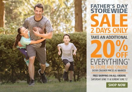 Mark's Father's Day Sale - 20 Off Everything + Free Shipping All Orders (June 11-12)