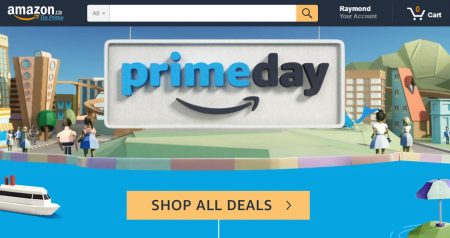 Amazon.ca Prime Day Sales Event (July 12)