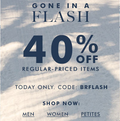 Banana Republic Flash Sale - 40 Off Regular-Priced Items (July 25)