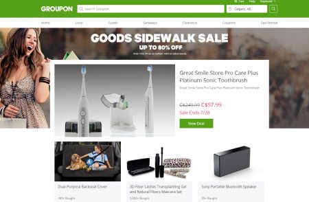 GROUPON Goods Sidewalk Sale - Up to 80 Off (July 27-28)