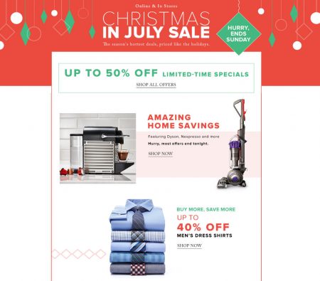 Hudson's Bay Today Only - Up to 40 Off Men's Dress Shirts, Up to 40 Off Baby & Kid's Clothing (July 15)