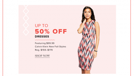 Hudson's Bay Today Only - Up to 50 Off Dresses (July 16)