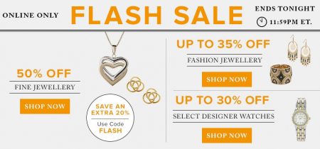 Hudson's Bay Flash Sale - 50 Off Fine Jewellery, Up to 30 Off Designer Watches (Aug 7)