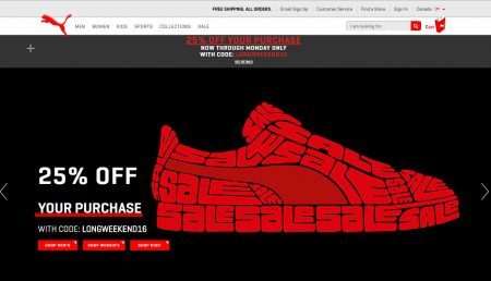 PUMA 25 Off Promo Code + Free Shipping All Orders (Sept 2-5)