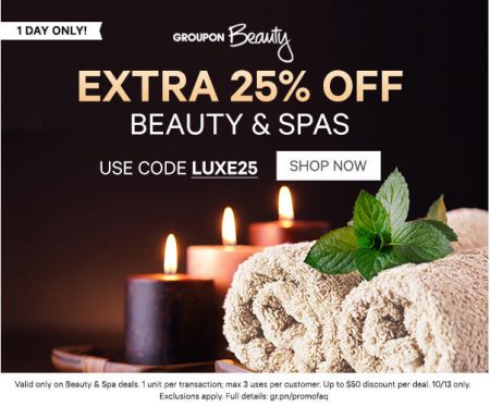 groupon-today-only-extra-25-off-beauty-spa-deals-promo-code-oct-13