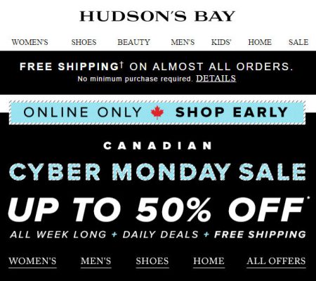 hudsons-bay-canadian-cyber-monday-sale-up-to-50-off-free-shipping-all-orders-extra-15-off-oct-7-10