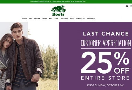 roots-canada-customer-appreciation-25-off-sitewide-oct-14-16