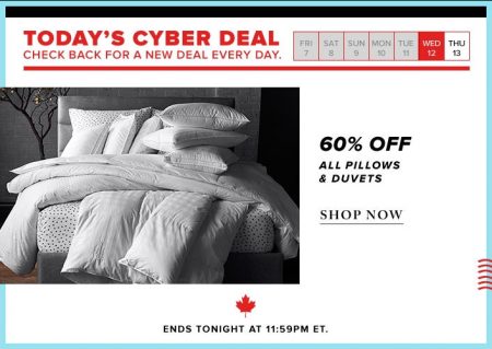 thebay-todays-cyber-deal-60-off-all-pillows-and-duvets-oct-12