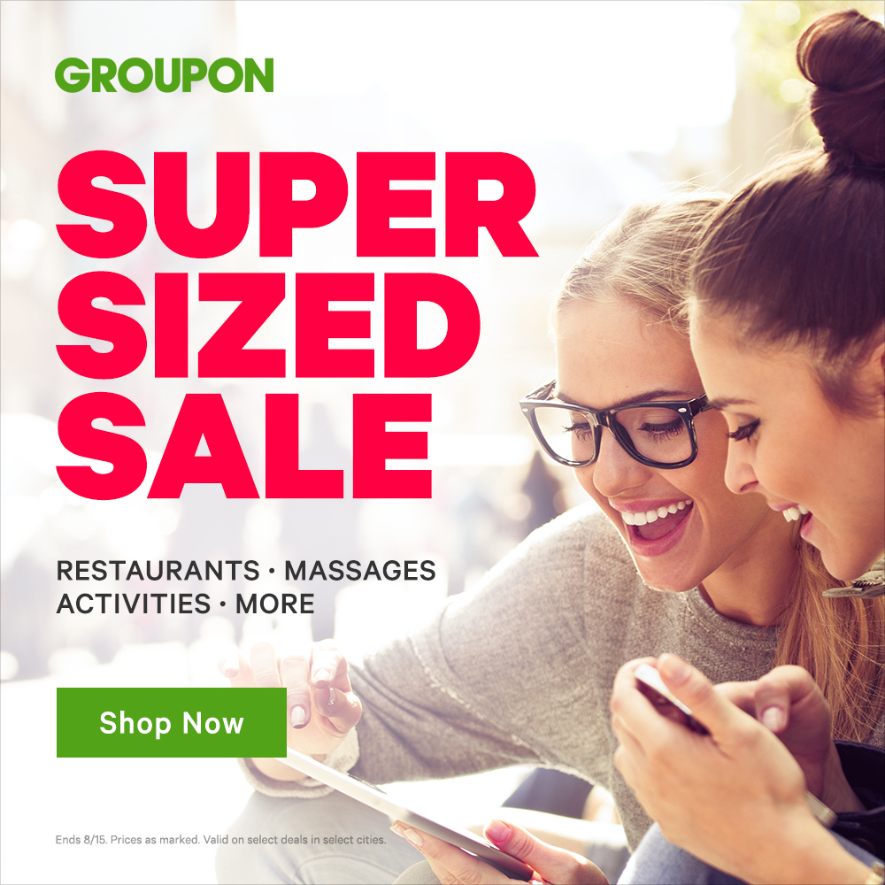 Groupon.com: Super Sized Sale (Aug 14-15)
