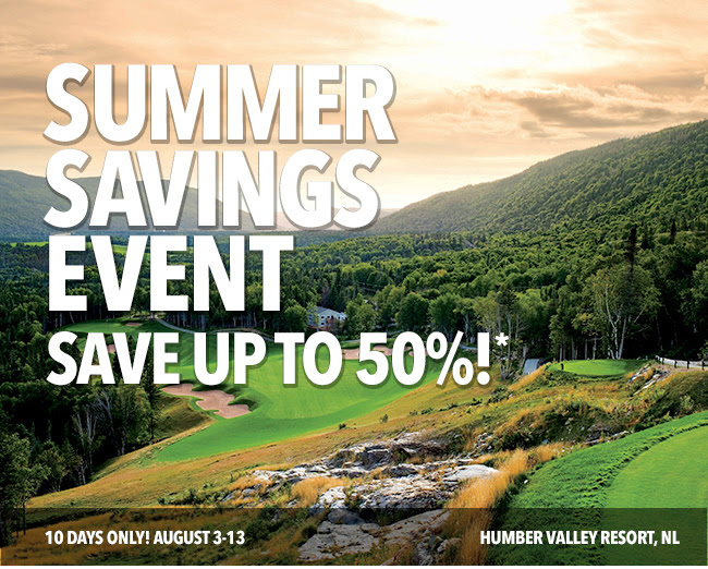 Golf Town: Summer Savings Event – Save up to 50% Off (Aug 3-13)